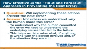 Root Cause Analysis for Beginners (Part 1 of 2)